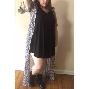 Sold! Button Down Floral Duster